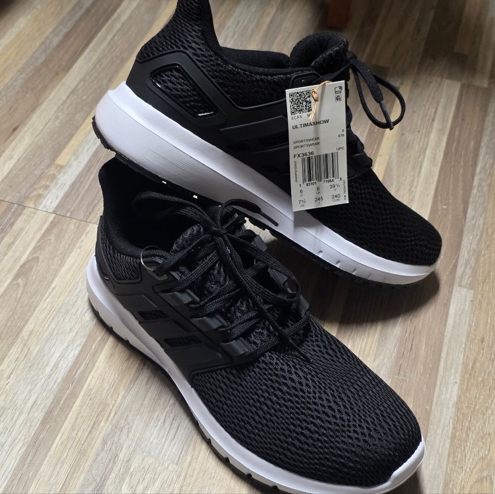 🇬🇪🩵NWT Adidas Women's Ultimashow Core Running Shoes Size 7.5 - Picture 5 of 15